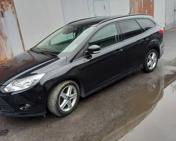 Черный Форд Фокус, объемом двигателя 1.6 л и пробегом 250 тыс. км за 7000 $, фото 1 на Automoto.ua