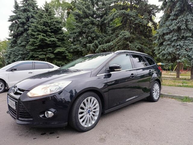 Черный Форд Фокус, объемом двигателя 1.6 л и пробегом 228 тыс. км за 7600 $, фото 1 на Automoto.ua