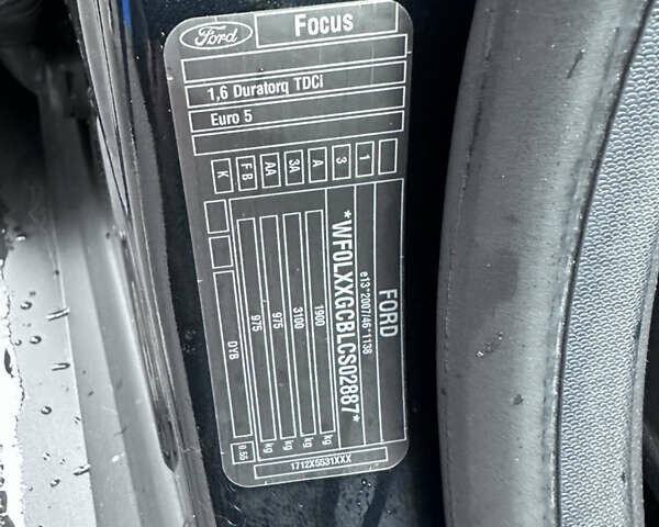 Чорний Форд Фокус, об'ємом двигуна 1.6 л та пробігом 269 тис. км за 6950 $, фото 27 на Automoto.ua