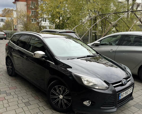 Черный Форд Фокус, объемом двигателя 2 л и пробегом 285 тыс. км за 8200 $, фото 1 на Automoto.ua