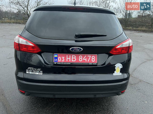 Черный Форд Фокус, объемом двигателя 1.6 л и пробегом 180 тыс. км за 7400 $, фото 4 на Automoto.ua