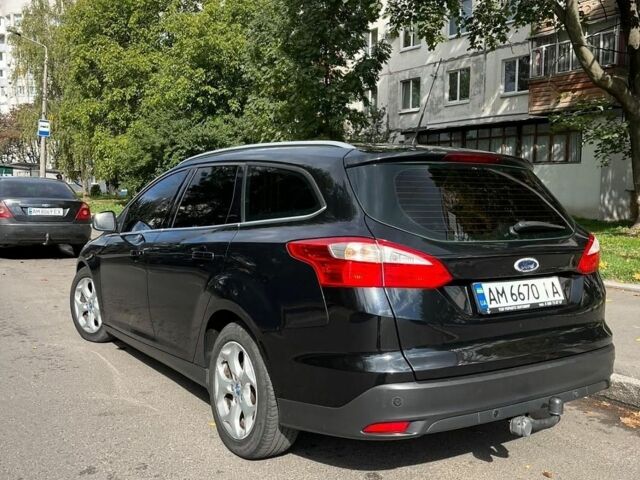 Черный Форд Фокус, объемом двигателя 1.6 л и пробегом 263 тыс. км за 8200 $, фото 1 на Automoto.ua