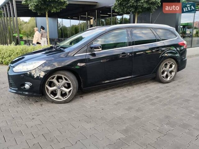 Черный Форд Фокус, объемом двигателя 1.6 л и пробегом 179 тыс. км за 8600 $, фото 2 на Automoto.ua