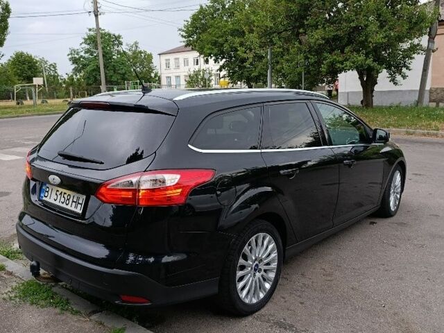 Черный Форд Фокус, объемом двигателя 1.6 л и пробегом 228 тыс. км за 7600 $, фото 2 на Automoto.ua