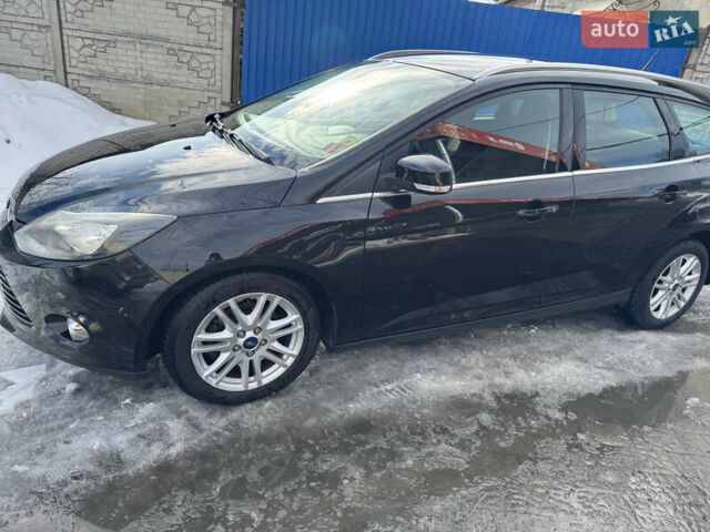 Черный Форд Фокус, объемом двигателя 1.6 л и пробегом 227 тыс. км за 7950 $, фото 80 на Automoto.ua