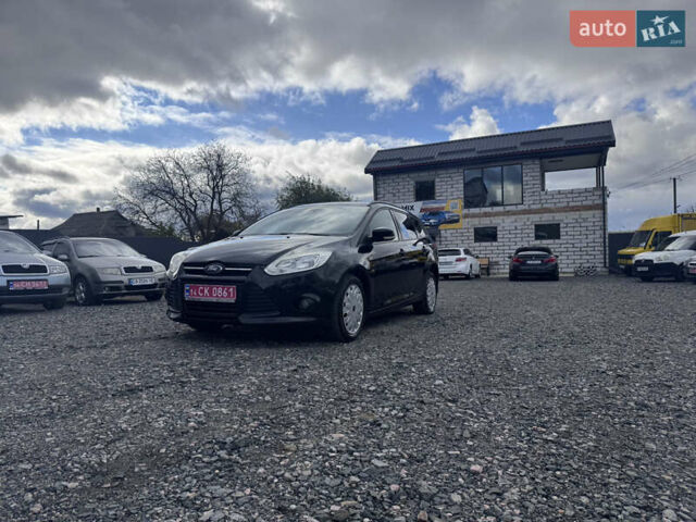 Черный Форд Фокус, объемом двигателя 1.6 л и пробегом 195 тыс. км за 7590 $, фото 1 на Automoto.ua