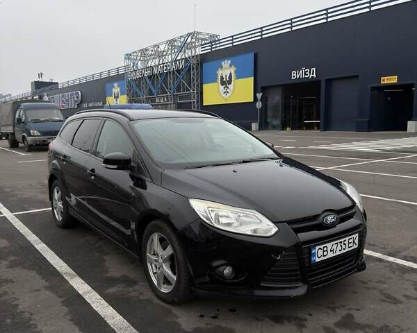 Черный Форд Фокус, объемом двигателя 2 л и пробегом 215 тыс. км за 7700 $, фото 1 на Automoto.ua