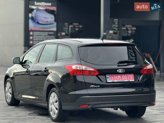 Форд Фокус 2013 у Луцьку на Automoto.ua Чорний Форд Фокус, об'ємом двигуна 1.6 л та пробігом 239 тис. км за 7150 $, фото 3 на Automoto.ua