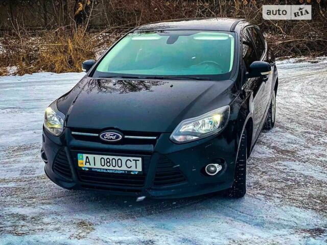 Черный Форд Фокус, объемом двигателя 1.6 л и пробегом 285 тыс. км за 7000 $, фото 1 на Automoto.ua