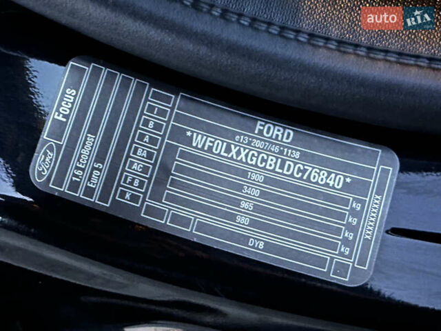Чорний Форд Фокус, об'ємом двигуна 1.6 л та пробігом 195 тис. км за 8999 $, фото 99 на Automoto.ua