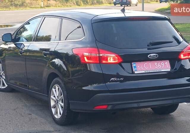 Черный Форд Фокус, объемом двигателя 1.6 л и пробегом 148 тыс. км за 9800 $, фото 13 на Automoto.ua