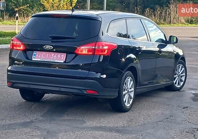 Черный Форд Фокус, объемом двигателя 1.6 л и пробегом 148 тыс. км за 9800 $, фото 19 на Automoto.ua