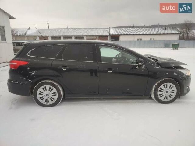 Черный Форд Фокус, объемом двигателя 1.6 л и пробегом 227 тыс. км за 6450 $, фото 4 на Automoto.ua