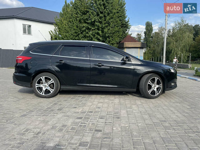 Черный Форд Фокус, объемом двигателя 1.5 л и пробегом 220 тыс. км за 8900 $, фото 6 на Automoto.ua