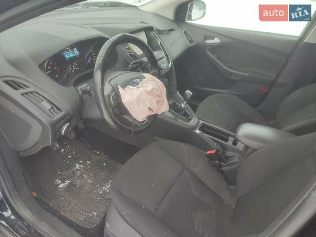 Черный Форд Фокус, объемом двигателя 1.6 л и пробегом 227 тыс. км за 6450 $, фото 14 на Automoto.ua
