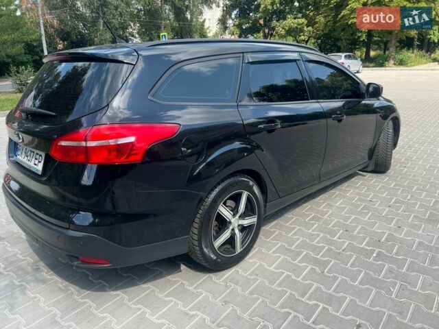 Черный Форд Фокус, объемом двигателя 1.5 л и пробегом 211 тыс. км за 7200 $, фото 10 на Automoto.ua