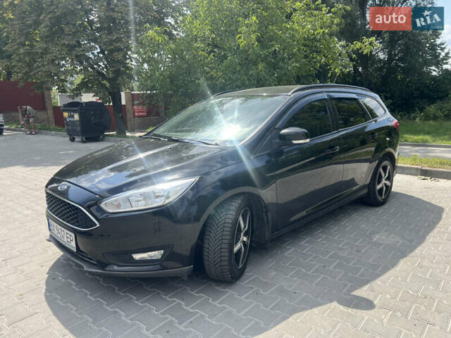 Черный Форд Фокус, объемом двигателя 1.5 л и пробегом 206 тыс. км за 6000 $, фото 6 на Automoto.ua