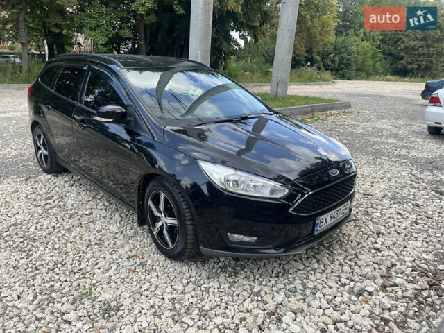 Черный Форд Фокус, объемом двигателя 1.5 л и пробегом 206 тыс. км за 6000 $, фото 1 на Automoto.ua