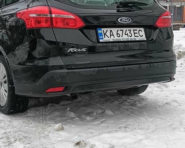 Черный Форд Фокус, объемом двигателя 1.5 л и пробегом 128 тыс. км за 9100 $, фото 9 на Automoto.ua