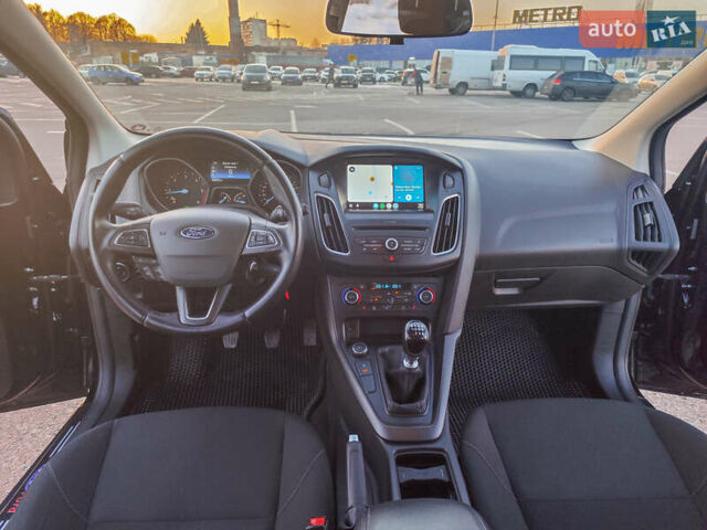 Черный Форд Фокус, объемом двигателя 1.5 л и пробегом 220 тыс. км за 9800 $, фото 34 на Automoto.ua