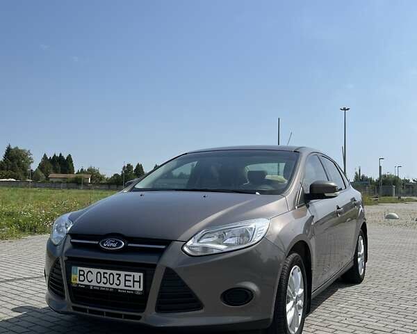 Форд Фокус 2013 в Львове на Automoto.ua Коричневый Форд Фокус, объемом двигателя 1 л и пробегом 154 тыс. км за 9500 $, фото 2 на Automoto.ua