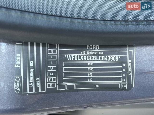 Коричневый Форд Фокус, объемом двигателя 1.6 л и пробегом 256 тыс. км за 9100 $, фото 13 на Automoto.ua
