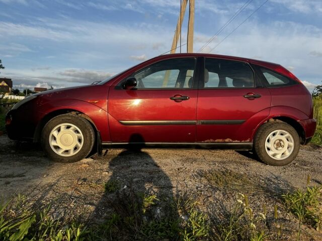 Червоний Форд Фокус, об'ємом двигуна 1.6 л та пробігом 375 тис. км за 2100 $, фото 4 на Automoto.ua