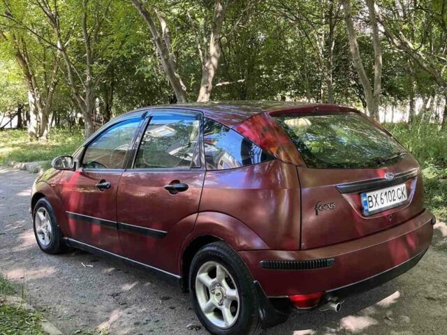 Красный Форд Фокус, объемом двигателя 1.6 л и пробегом 157 тыс. км за 2700 $, фото 3 на Automoto.ua