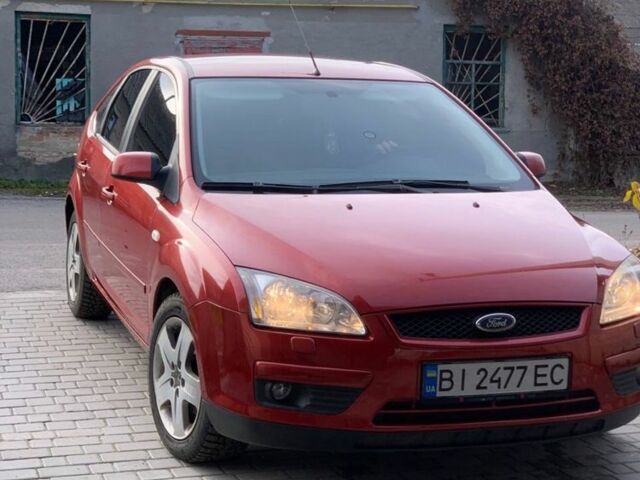 Червоний Форд Фокус, об'ємом двигуна 1.6 л та пробігом 176 тис. км за 4850 $, фото 5 на Automoto.ua