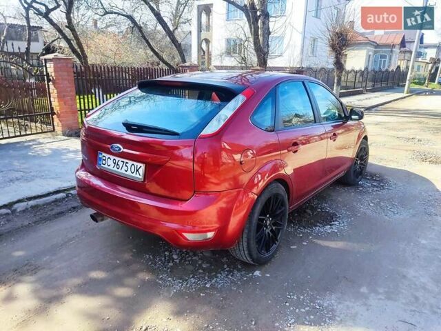 Красный Форд Фокус, объемом двигателя 1.6 л и пробегом 129 тыс. км за 7200 $, фото 16 на Automoto.ua