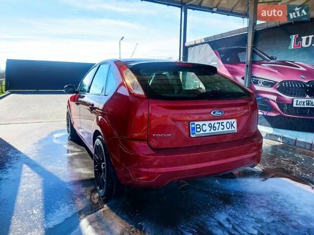Красный Форд Фокус, объемом двигателя 1.6 л и пробегом 129 тыс. км за 7200 $, фото 55 на Automoto.ua