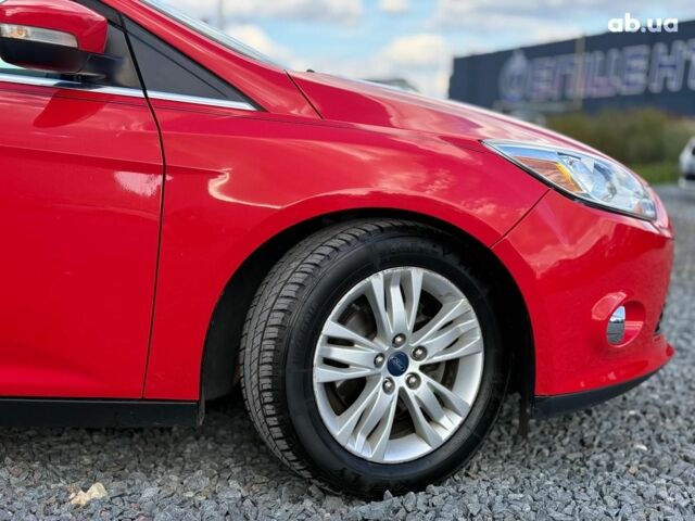 Красный Форд Фокус, объемом двигателя 2 л и пробегом 161 тыс. км за 7990 $, фото 7 на Automoto.ua