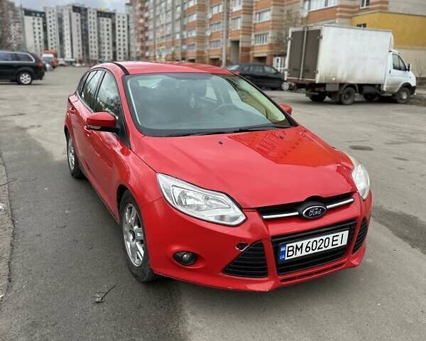 Красный Форд Фокус, объемом двигателя 1.6 л и пробегом 223 тыс. км за 6500 $, фото 1 на Automoto.ua