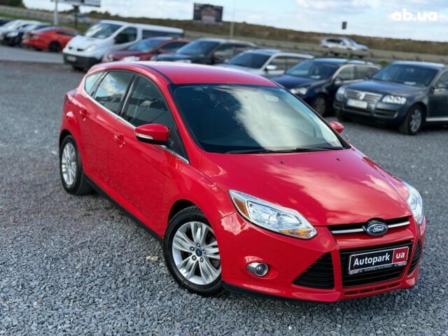 Красный Форд Фокус, объемом двигателя 2 л и пробегом 161 тыс. км за 7990 $, фото 4 на Automoto.ua