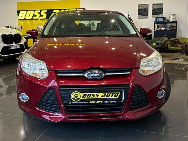 Червоний Форд Фокус, об'ємом двигуна 2 л та пробігом 171 тис. км за 8599 $, фото 1 на Automoto.ua