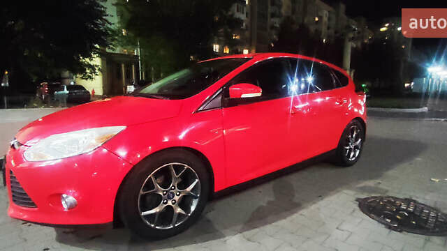 Червоний Форд Фокус, об'ємом двигуна 2 л та пробігом 206 тис. км за 8300 $, фото 3 на Automoto.ua