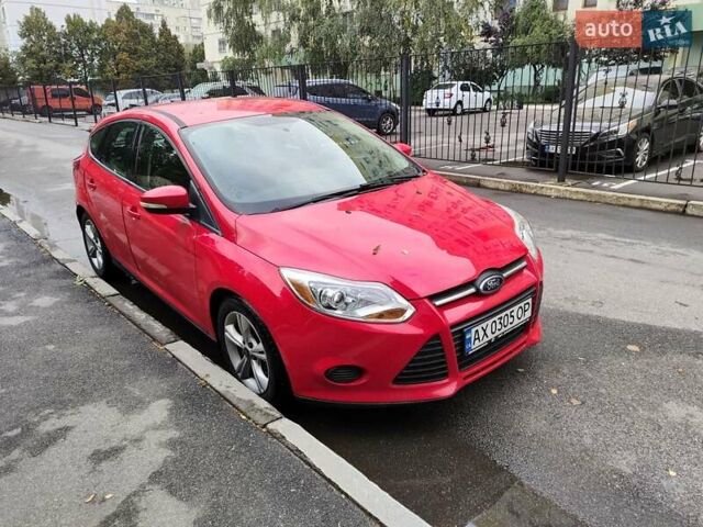 Красный Форд Фокус, объемом двигателя 2 л и пробегом 120 тыс. км за 7900 $, фото 4 на Automoto.ua