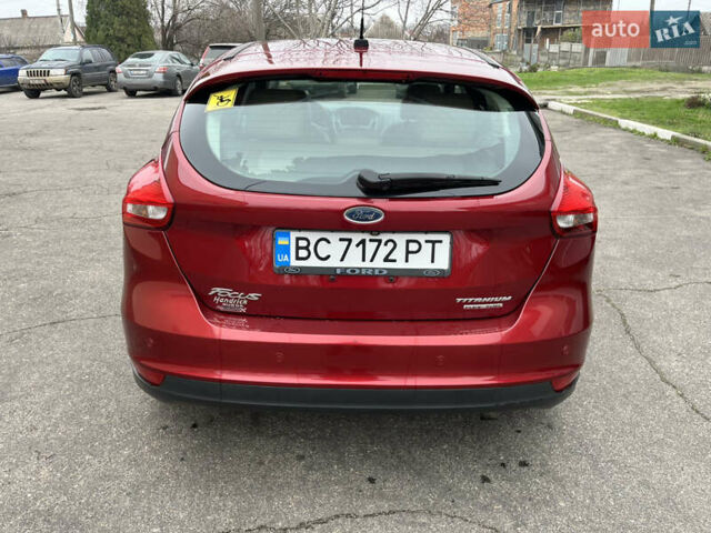 Червоний Форд Фокус, об'ємом двигуна 2 л та пробігом 219 тис. км за 8500 $, фото 4 на Automoto.ua