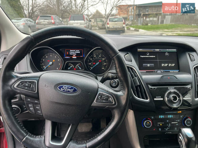 Червоний Форд Фокус, об'ємом двигуна 2 л та пробігом 219 тис. км за 8500 $, фото 17 на Automoto.ua