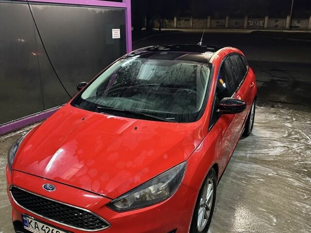 Червоний Форд Фокус, об'ємом двигуна 2 л та пробігом 194 тис. км за 8000 $, фото 1 на Automoto.ua