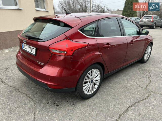 Червоний Форд Фокус, об'ємом двигуна 2 л та пробігом 219 тис. км за 8500 $, фото 6 на Automoto.ua