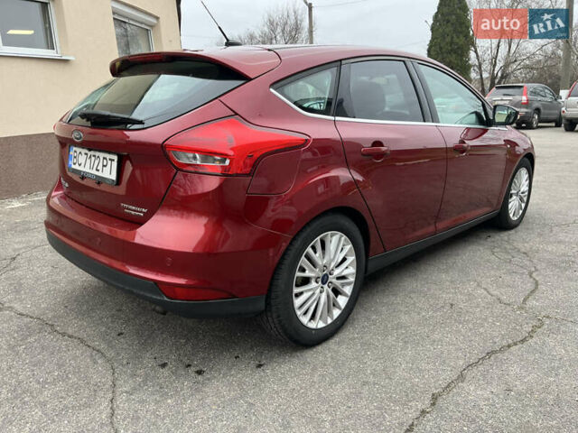 Червоний Форд Фокус, об'ємом двигуна 2 л та пробігом 219 тис. км за 8500 $, фото 7 на Automoto.ua