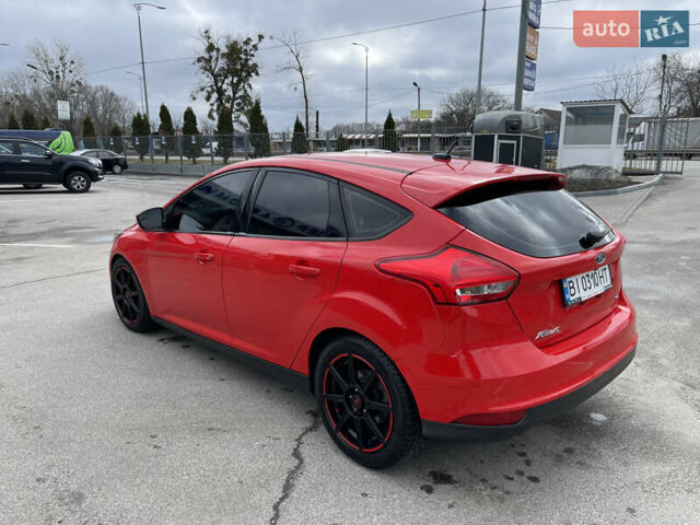 Красный Форд Фокус, объемом двигателя 2 л и пробегом 197 тыс. км за 8500 $, фото 8 на Automoto.ua