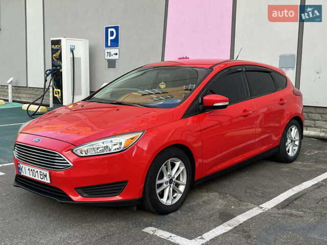 Красный Форд Фокус, объемом двигателя 2 л и пробегом 71 тыс. км за 9990 $, фото 1 на Automoto.ua