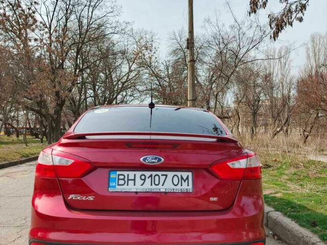 Красный Форд Фокус, объемом двигателя 2 л и пробегом 224 тыс. км за 6500 $, фото 3 на Automoto.ua