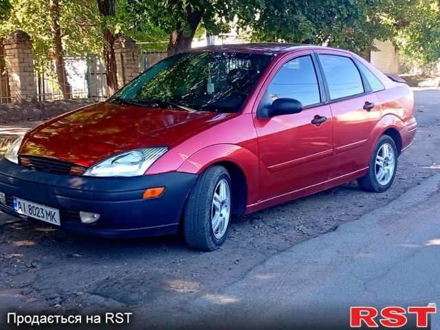 Красный Форд Фокус, объемом двигателя 2 л и пробегом 190 тыс. км за 2800 $, фото 7 на Automoto.ua