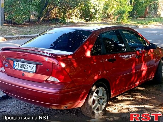 Красный Форд Фокус, объемом двигателя 2 л и пробегом 190 тыс. км за 2800 $, фото 11 на Automoto.ua