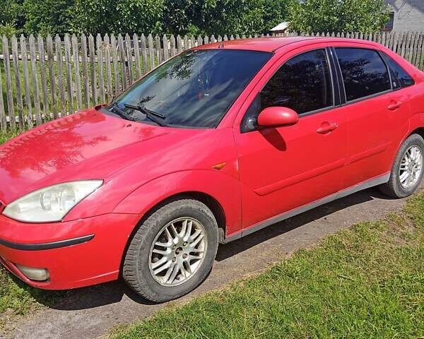 Красный Форд Фокус, объемом двигателя 1.8 л и пробегом 361 тыс. км за 2800 $, фото 3 на Automoto.ua