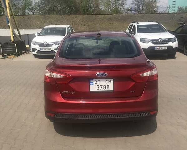 Красный Форд Фокус, объемом двигателя 2 л и пробегом 160 тыс. км за 6700 $, фото 9 на Automoto.ua