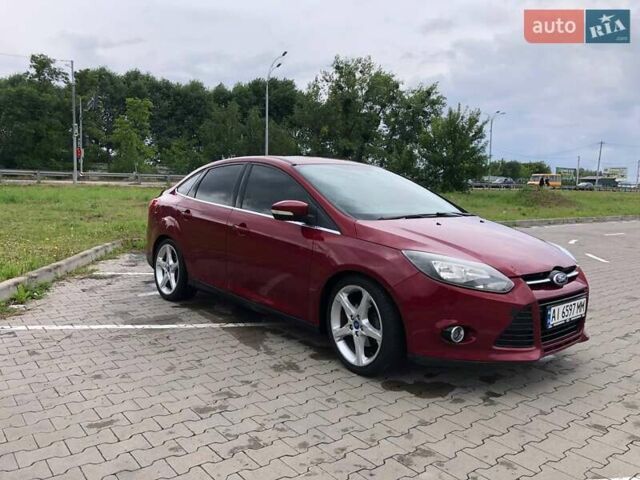 Червоний Форд Фокус, об'ємом двигуна 2 л та пробігом 151 тис. км за 8400 $, фото 2 на Automoto.ua